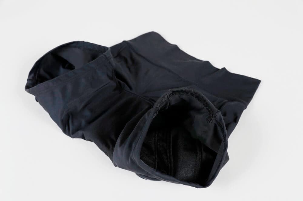 HUG you吸収型サニタリーショーツの立体縫製イメージ